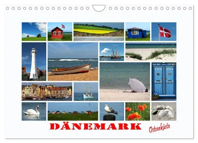 Produktbild von Dänemark - Ostseeküste (Wandkalender 2027 DIN A4 quer), CALVENDO Monatskalender