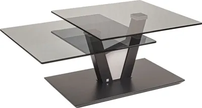 Produktbild von Couchtisch Cadance 97x65x43 Wohnzimmertisch Parsolglas/Grau/Anthrazit 16207