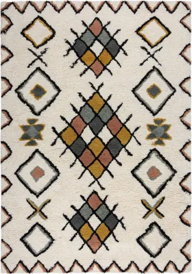 Image de Tapis Moroccan Midar Shaggy Multi, 160 x 230 cm