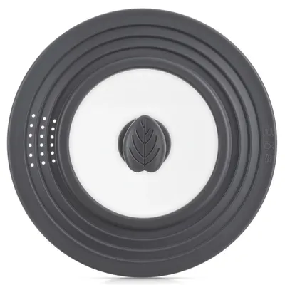 Obrázok produktu pre Univerzálna sklenená pokrievka so silikónovým okrajom, 20/22/24 cm