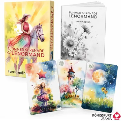 Produktbild von Summer Serenade Lenormand - 38 Lenormand-Karten und Booklet (DE)