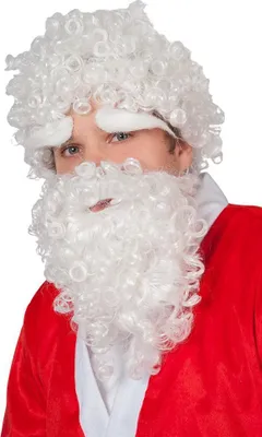 Produktbild von Weihnachtsmann Set Haare, Bart und Augenbrauen
