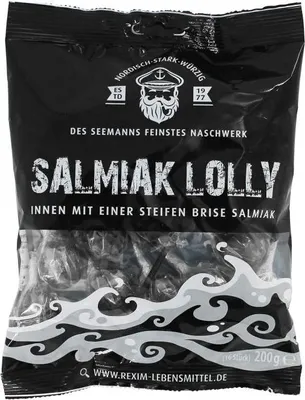 Produktbild von Rexim Salmiak Lolly 200g 16 Stück