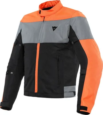 Produktbild von Dainese Elettrica Air Tex Motorrad Textiljacke, schwarz/orange, 48