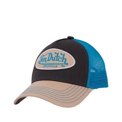 Produktbild von Von Dutch Originals Trucker Cap Boston cream/blue