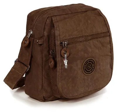 Image de Bag Street sac à main femme sac marron nylon 20x22x10 D2OTJ218N