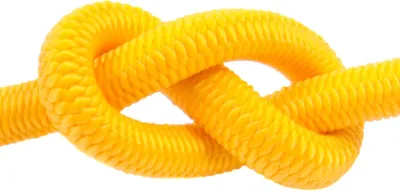 Produktbild von GUMMISEIL 8mm 50 Meter Gelb Expanderseil elastisches Seil Spannseil