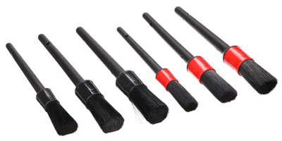 Produktbild von Set präziser Bürsten zur Autoreinigung CAR DETAILING BRUSH 6, 6-teilig
