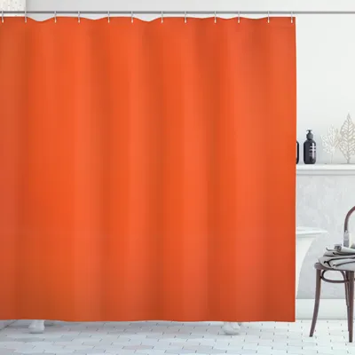 Produktbild von ABAKUHAUS Orange Duschvorhang, Retro Bohemian Ethnic, Moderner Digitaldruck mit 12 Haken auf Stoff Wasser und Bakterie Resistent, 175 x 180 cm, Orange