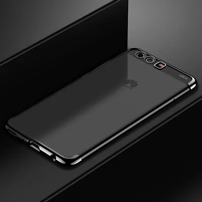 Produktbild von Handy Hülle Schutz Case für Huawei P10 Durchsichtig Transparent Schwarz