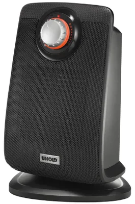 Obrázok produktu pre Keramický ventilátorový ohrievač do kúpeľne - výkon 2000 W - s osciláciou - čierna farba