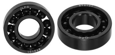 Kugellager 6001, 2 Stück, 11,9x28x8 mm, verchromter Stahl