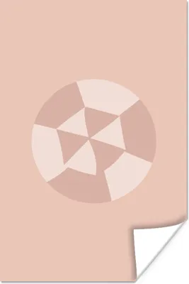 Produktbild von MuchoWow® Poster Sommer - Sonnenschirm - Rosa 40x60 cm - Plakate für die Wand - Poster Babyzimmer