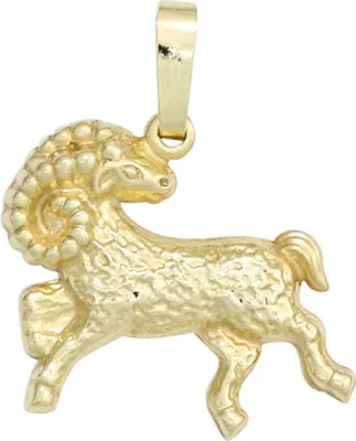 Produktbild von Sternzeichen Anhänger Widder 333 Gold Gelbgold Einhänger Halsschmuck Damen