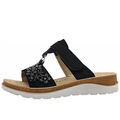 Produktbild von Rohde Baviera Damen Pantolette in Schwarz, Größe 36
