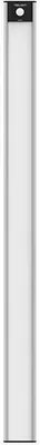 Produktbild von Yeelight Closet Sensor Light, Unterbauleuchte mit Bewegungssensor, 2700K, warmweiß, 60cm, silber