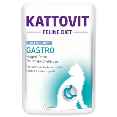 Zdjęcie produktu dla Kattovit 77236, Dorosły, Kaczka, Ryż, 85 g