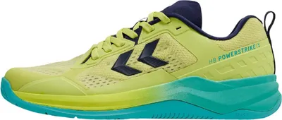 Produktbild von Hummel HB Powerstrike Pro Indoor Hallenschuhe Sportschuhe Handballschuhe grün/blau 230729-5031, Schuhgröße:40 EU