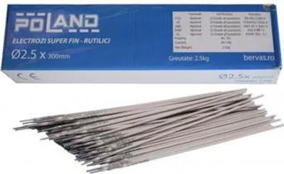 Obrázok produktu pre Rutilové elektródy Poland 2,5mm / 2,5kg