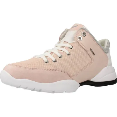 Produktbild von Geox Respira Damen Sfringe Sneakers Schuhe Halbschuhe D642NA Farbe:Rosatöne, Größe Geox Damen:EU 36 - UK 3 - 24 cm