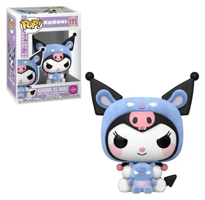 Image de Funko - Sanrio - Pop N° 111 - Kuromi Friend Csply (Flocked)