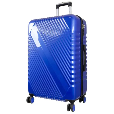 Produktbild von Hartschalenkoffer Genua großer Reisekoffer 94L Aufgabegepäck mit 4 Rollen ABS/Polycarbonat blau