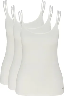 Produktbild von Speidel 3er-Pack Bambus Spaghetti Top Weiches Material, Raffinierte Doppelträger mit Stil, Frisches Gefühl ohne Seitennähte