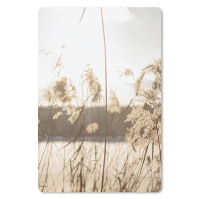 Produktbild von MuchoWow® Mauspad Mousepad Wasser - Pampasgras - Pflanzen 18x27 cm - Mousepads - Maus Mat - Pad - Mausunterlage