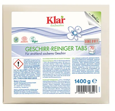 Produktbild von ECO-SPÜLMASCHINENTABLETTEN (70 Stück) – KLAR
