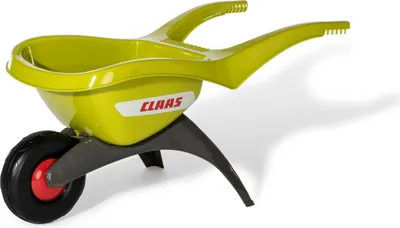 Produktbild von CLAAS rolly Schubkarre grün/grau Kunststoff 645x190x320 mm für Kinder 2-5 Jahre