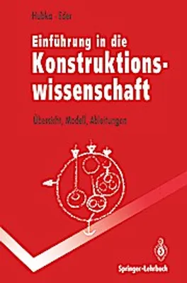 Obrázek produktu pro Einführung in die Konstruktionswissenschaft