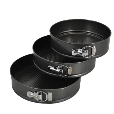 Produktbild von Flachboden-Springform-Set Kuchenform Kuchen backen Küche Haushalt Küchenhelfer