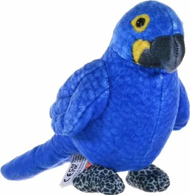 Produktbild von Wild Republic Macaw Pluschtier - blau - Plusch - 12 cm - Vogel