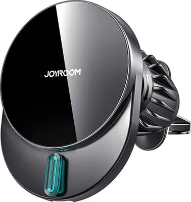 Produktbild von Joyroom JR-ZS409 Magnetische Autotelefonhalterung mit Ladegert, 15 W, Schwarz