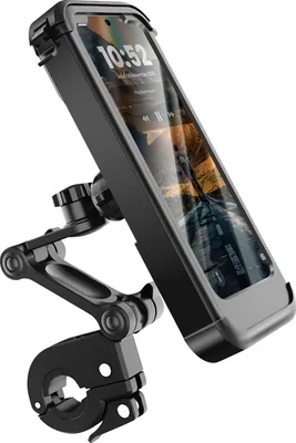 Image de Avizar, support de moto pour vélo avec housse étanche tout autour, noir