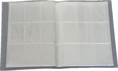 Produktbild von Leere Sammelmappe - 18 Seiten (324 Karten) - Ideal für Sammel Bilder/Karten - Farbe Neutral