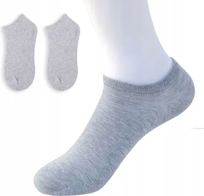 Immagine prodotto di Calzini Calzini BAWEŁNA 100% cotone UNISEX confortevole 38-44 grigio