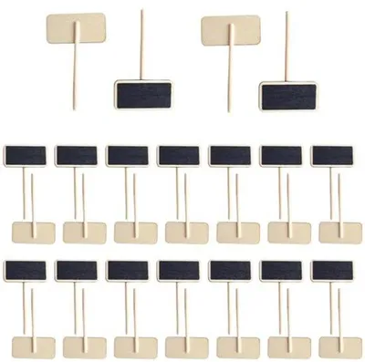 Produktbild von Pflanzenstecker 30 Stück - Holzschilder und Stecketiketten für Gartenpflanzen und Kräuter