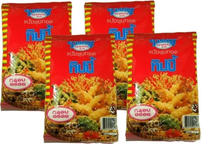 Produktbild von [ 4x 150g ] TIPPY Tempura Mix / Tempura Mehl / Paniermehl Panade