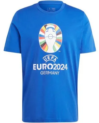 Immagine prodotto di Adidas - Maglietta "Uefa Euro24" da uomo PP4575 (M) (blu)