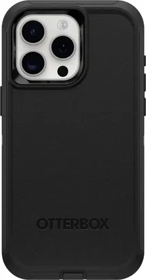 Image de Coque Otterbox multicouche en polycarbonate pour iPhone 15 Pro Max, noire