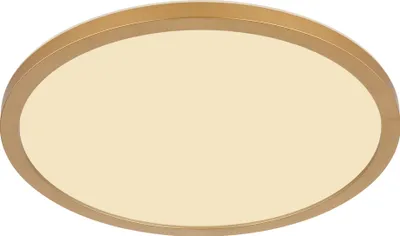 Produktbild von Globo Lighting Deckenleuchte Kunststoff messingfarben matt, LED