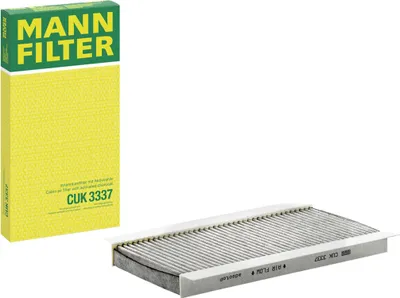 Produktbild von MANN-FILTER CUK 3337 Innenraumfilter Pollenfilter für OPEL Corsa C Schrägheck (X01) Aktivkohle