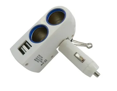 Produktbild von Carcommerce Zigarettenanzünder-Splitter 2x USB | 12V/24V