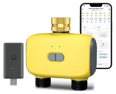 Obrázek produktu pro Mobilly SMART zavlažovací dvoukanálový počítač WiFi a Bluetooth