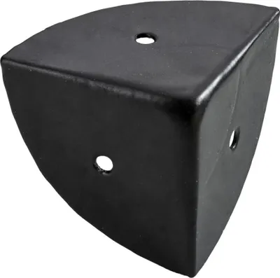 Produktbild von Hettich Kistenecke 45 x 45 x 45 mm schwarz - 1 Stück