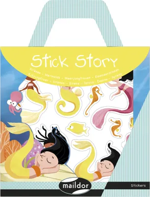 Produktbild von Maildor 6x Stick Story, Meerjungfrauen - Mehrfarbig AF028C