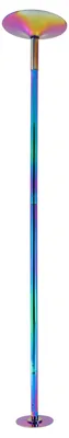 Produktbild von Tanzstange -  & Static Pole - Abnehmbar - Höhenverstellbar 223–275 cm - Ø 4,5 cm - Belastbar bis 200 kg - Bunt