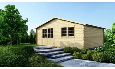 Produktbild von Gartenhaus, Gerätehaus 30m2 - 6x5m - 40mm