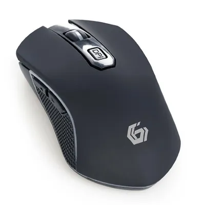 Image de Gembird "Firebolt" - Souris - optique - 6 boutons - sans fil - 2.4 GHz - récepteur sans fil (USB)